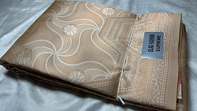 Supreme Kubera Pattu Saree - Cream